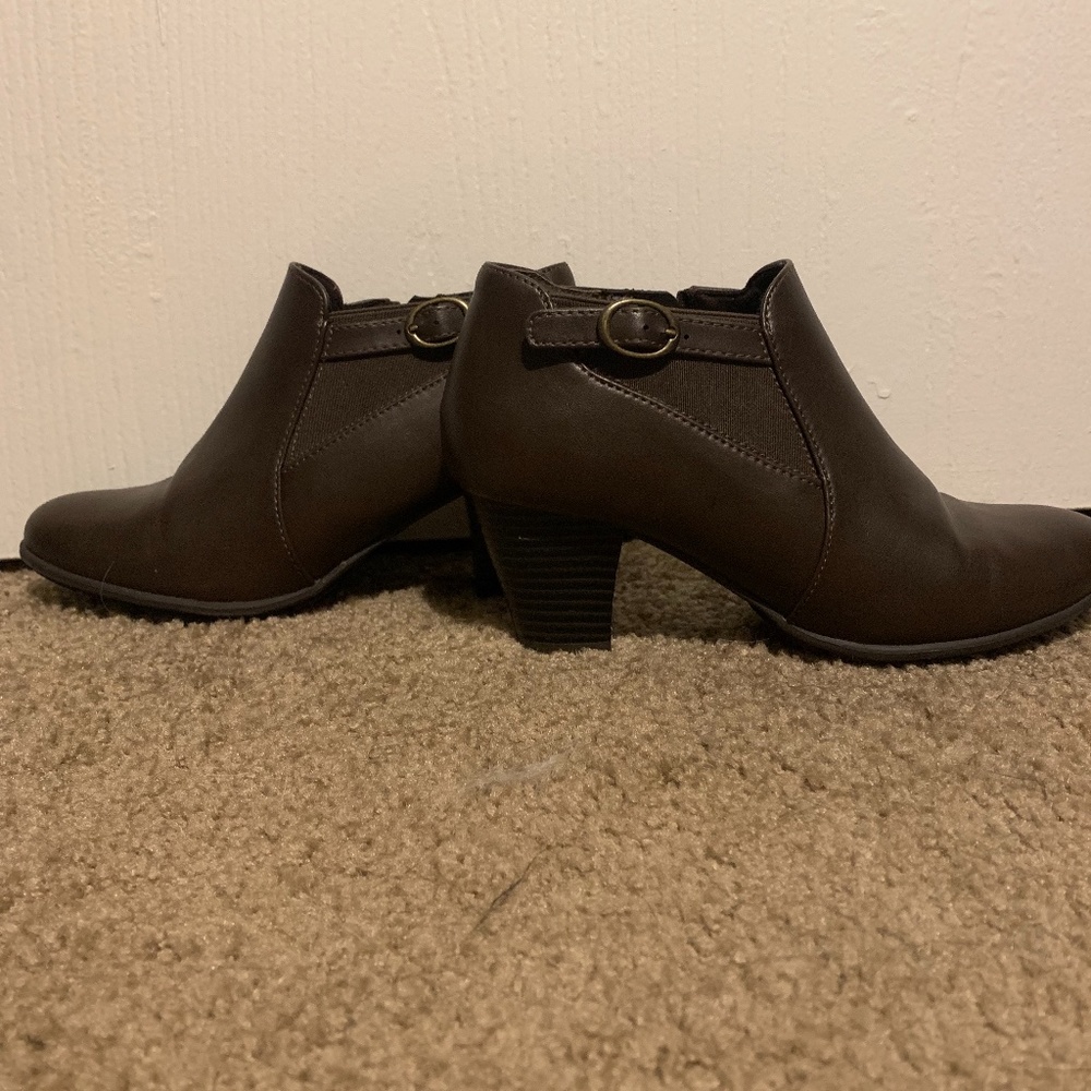 Brown Ankle Boots